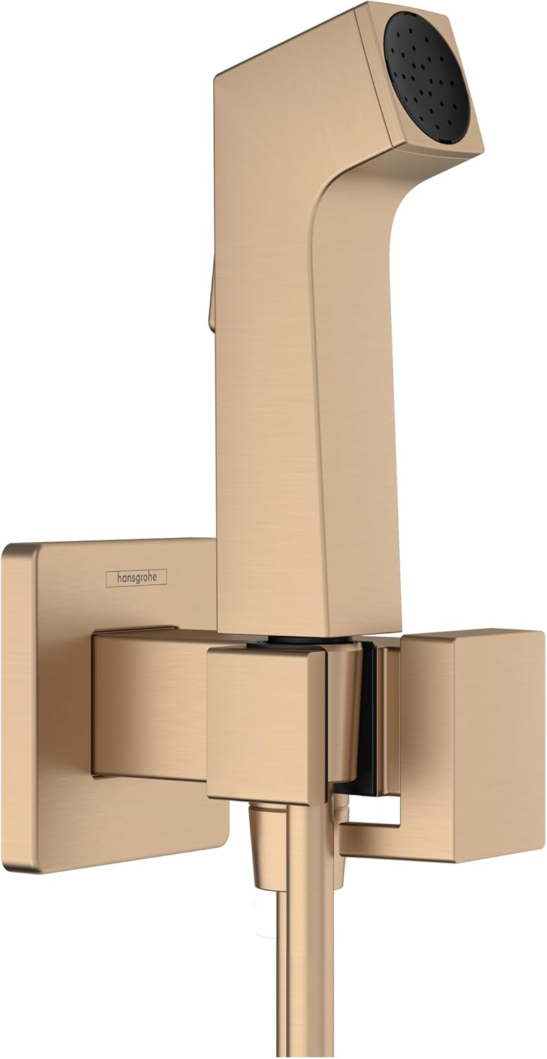 Detalle 2 de hansgrohe 29231000 Bidette E – zestaw bidetowy EcoSmart, 1 strumień, wąż 1,25 m