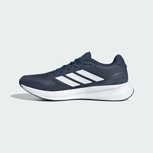 Detalle de adidas Herren Runfalcon 5 Laufschuhe – Legend Ink/Cloud White/Core Black, EU 40