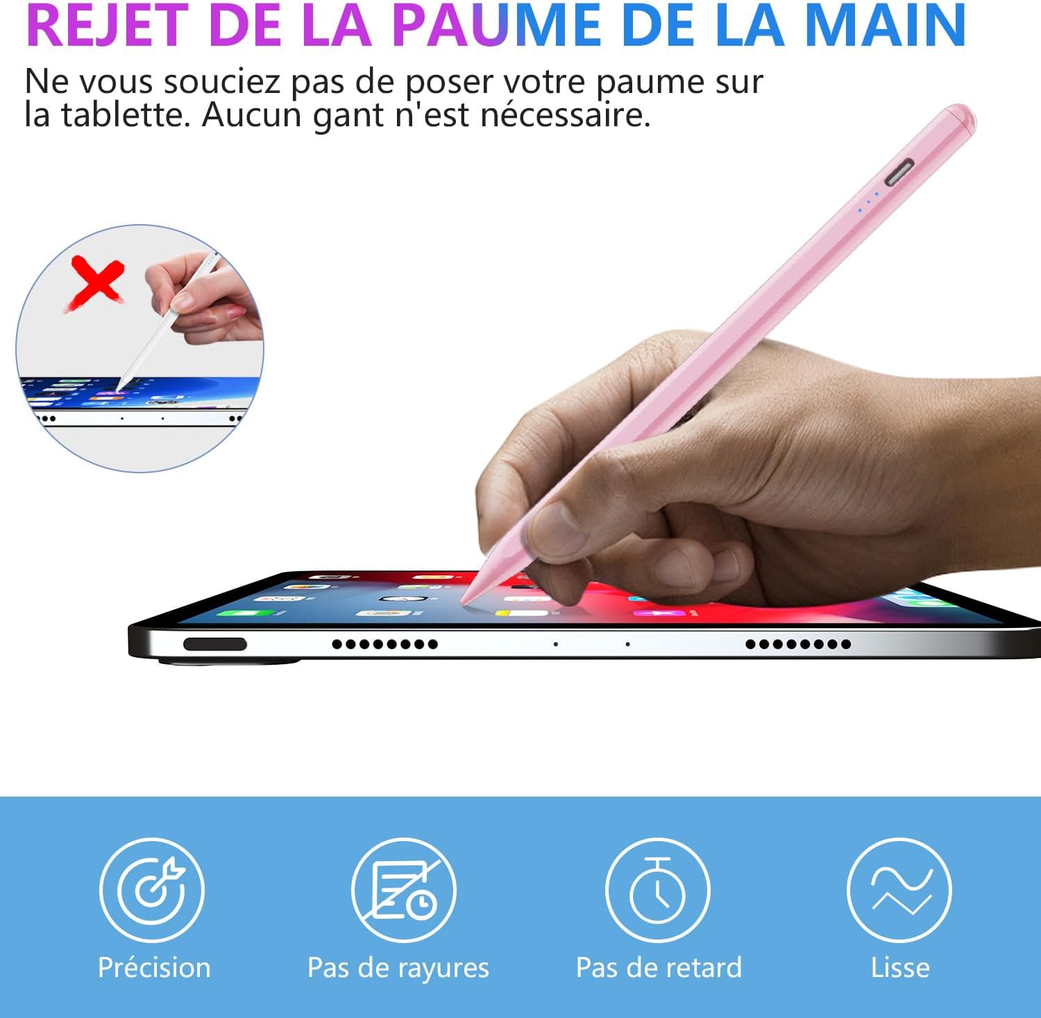 Detalle 2 de HOTLIFE Pencil for iPad 12h battery