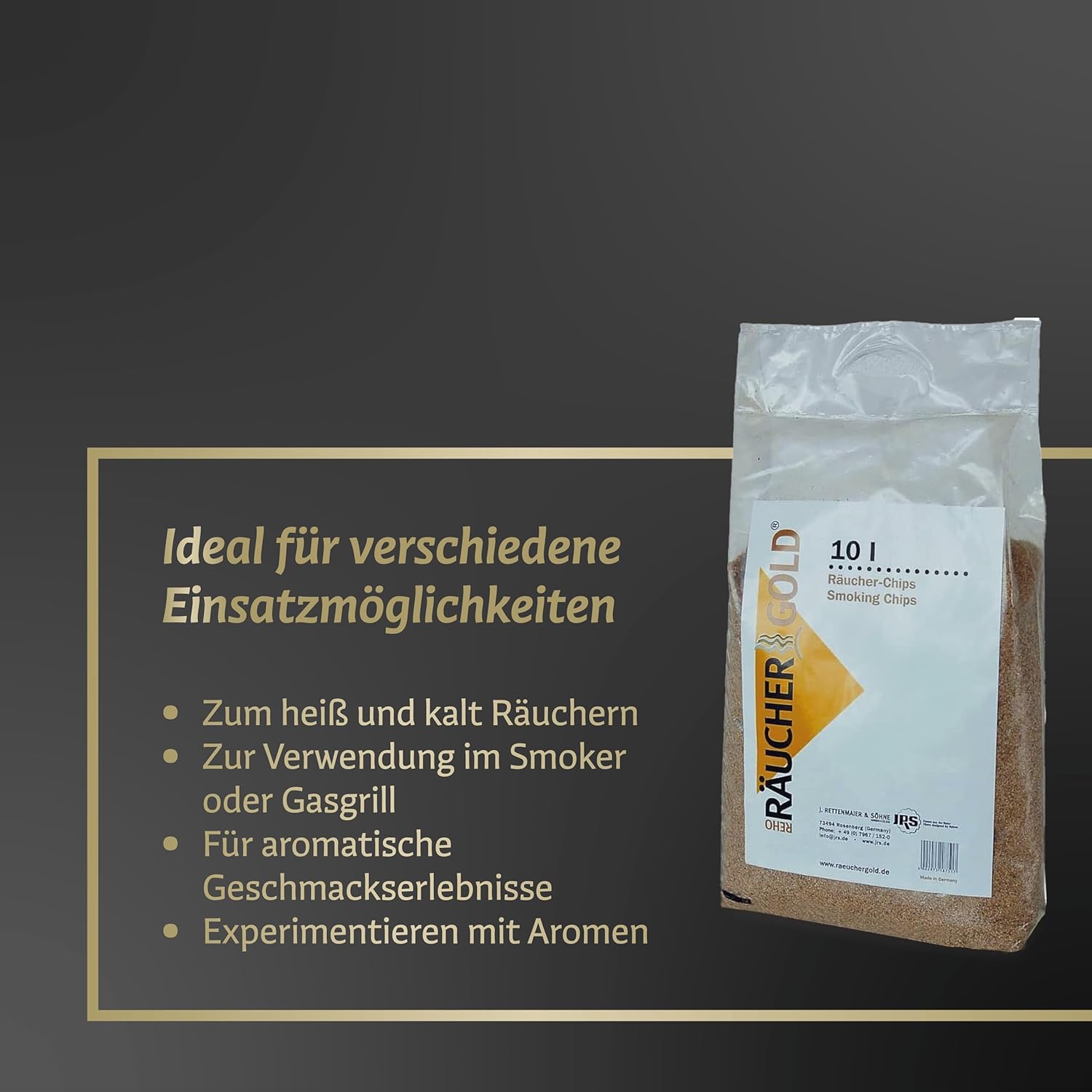 Thumbnail 2 de Räuchergold serrín de haya 10 litros