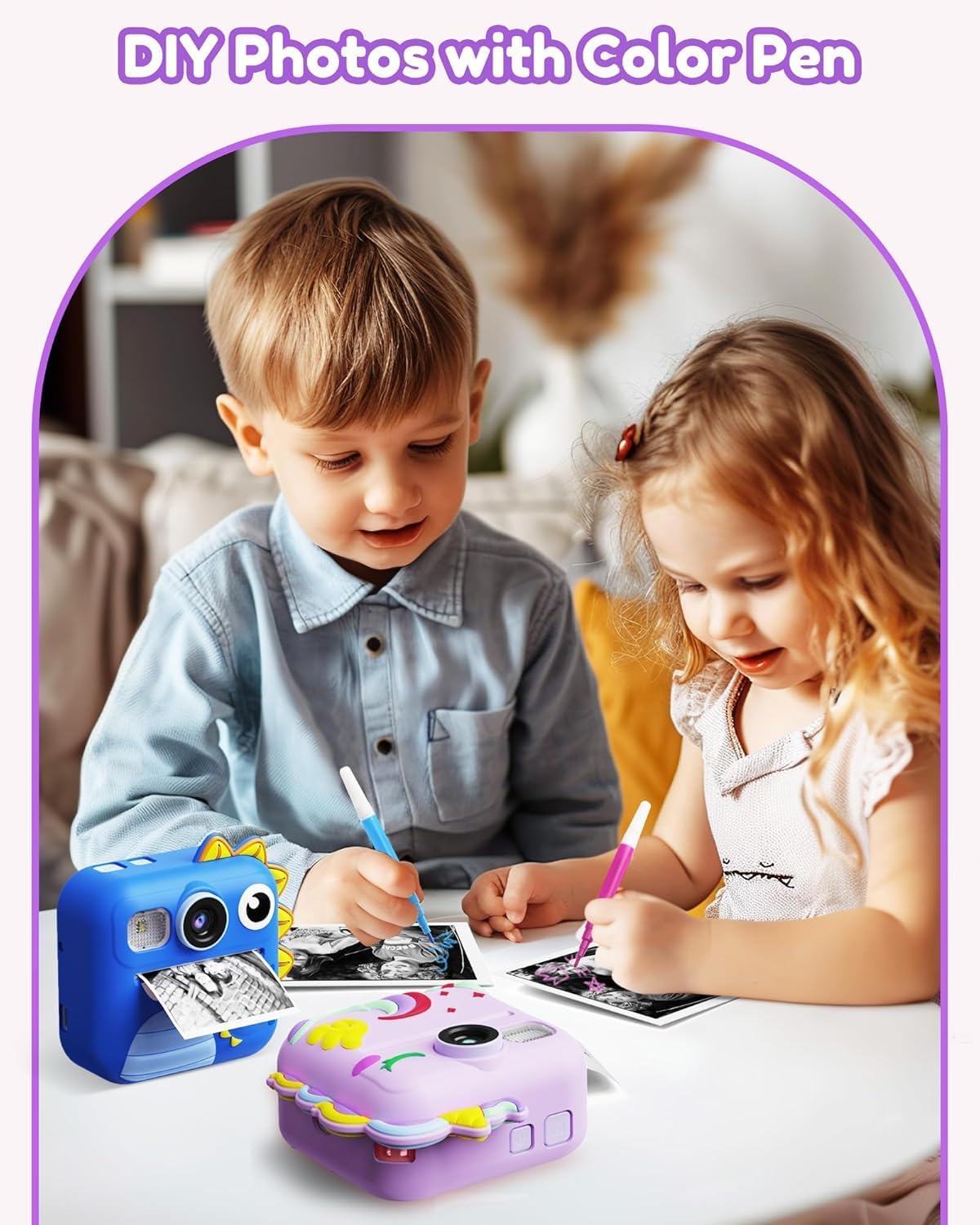 Detalle de KOKODI Kids Camera Instant Print 1080P