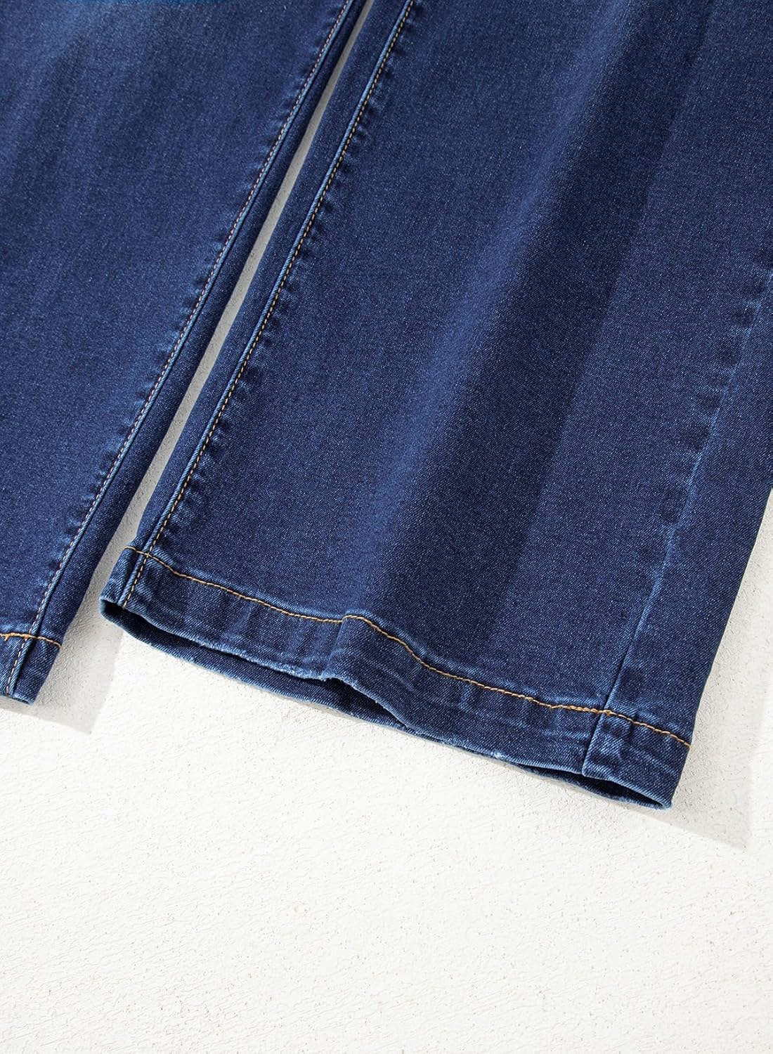 Thumbnail 5 de Sidefeel Women's Wide Leg Jeans - High Waisted, Ankle-Length Stretch Denim