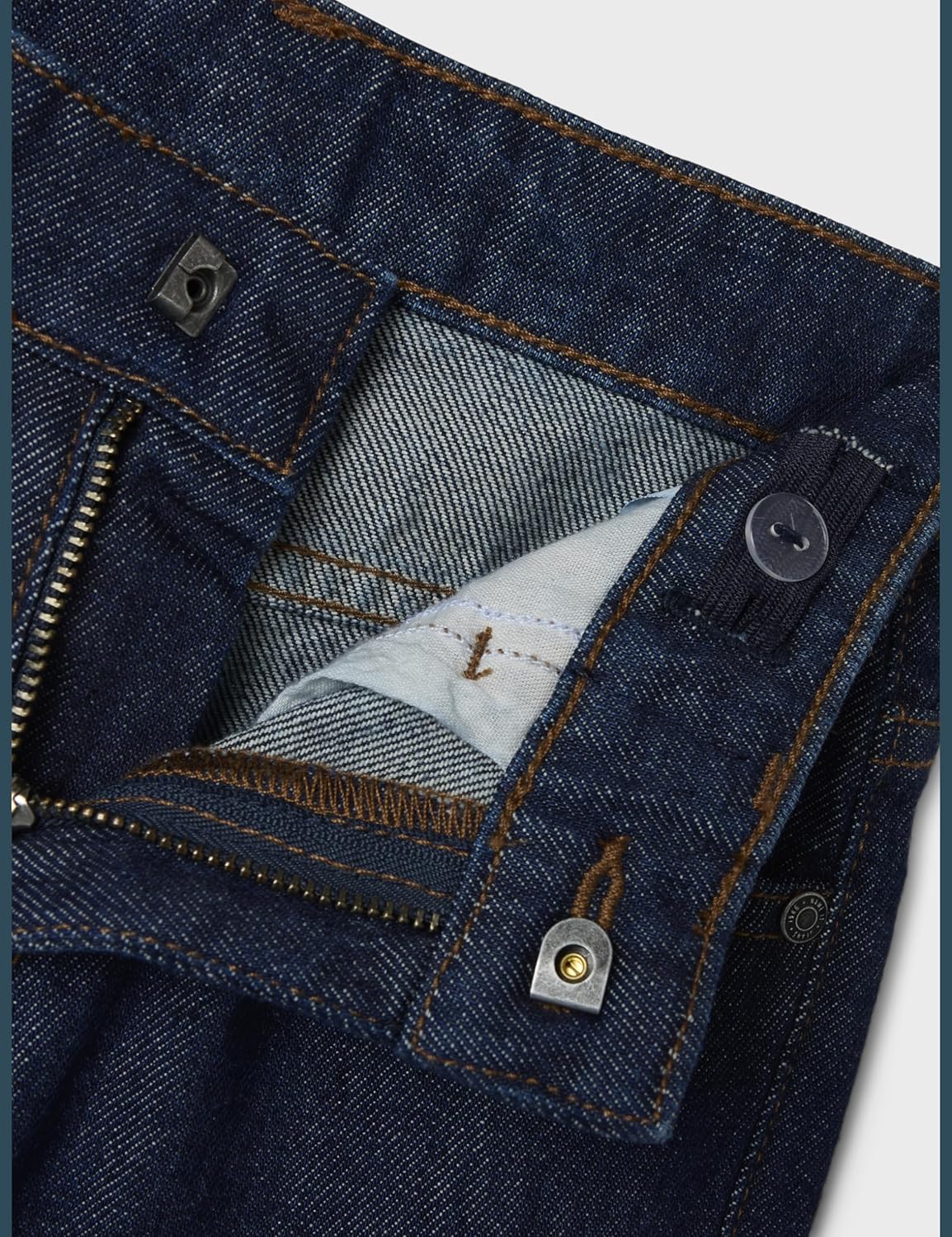 Detalle 2 de NAME IT Nkfrose Wide Jeans 4795-Ac J Fille – Jean enfant polyvalent et confortable