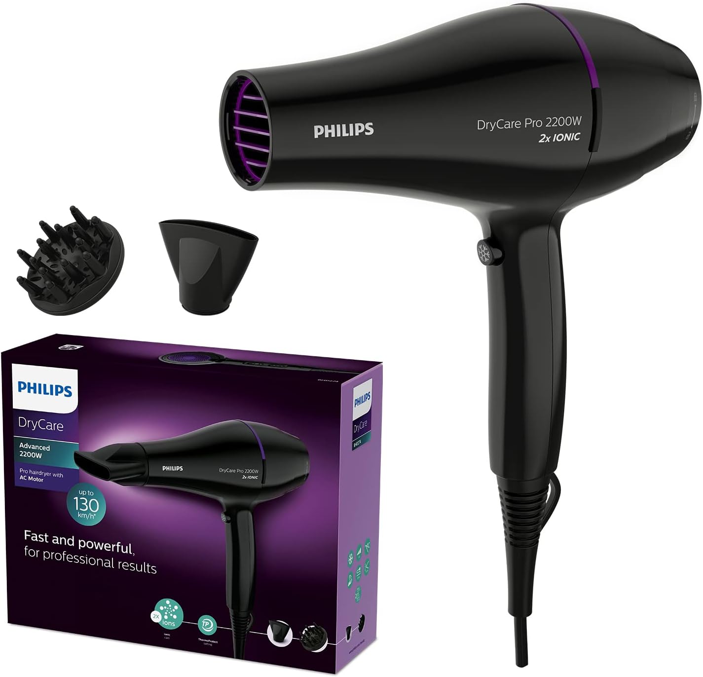 Philips BHD274/00 DryCare Pro