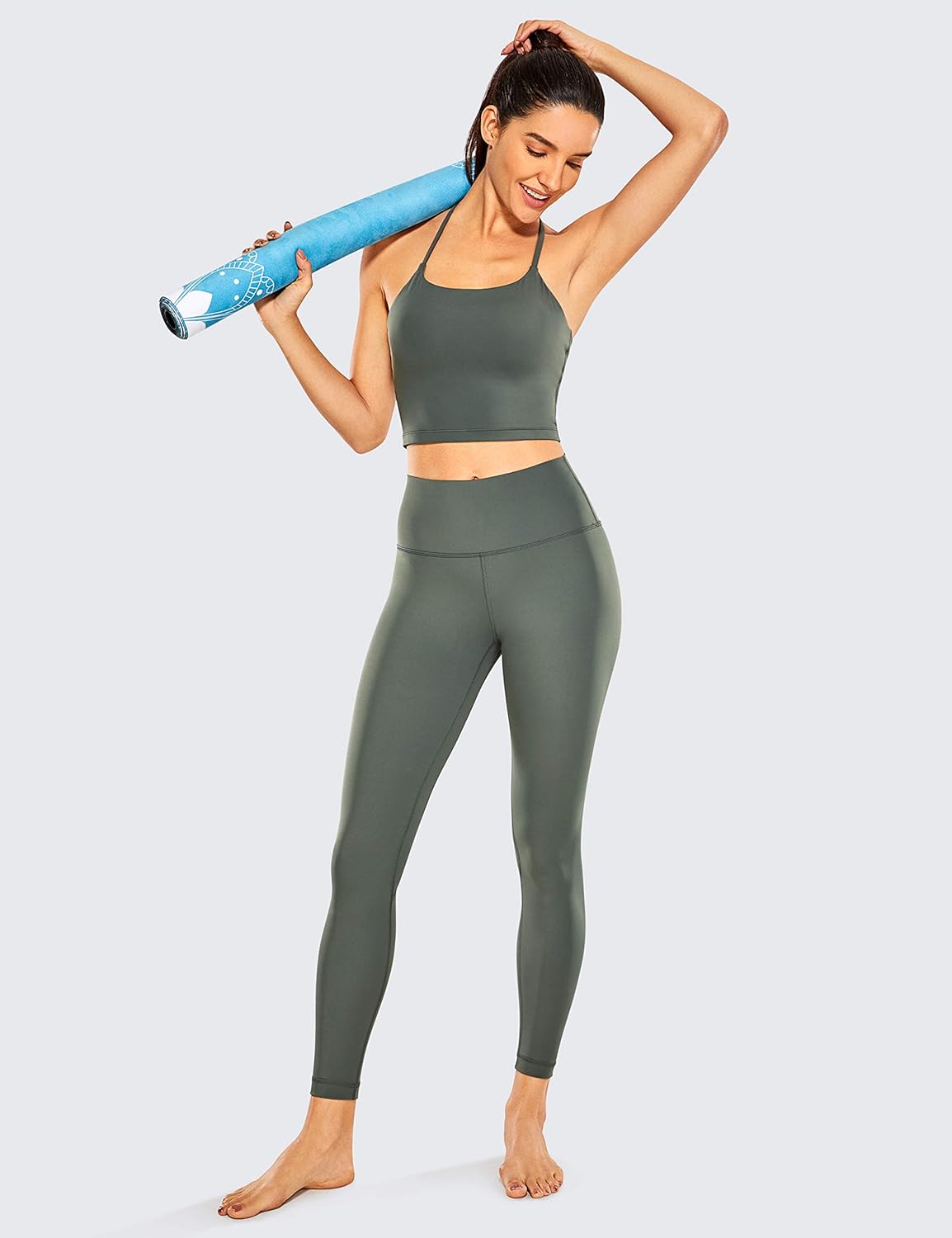 Thumbnail 2 de CRZ YOGA Naked Feeling Donna Sportivi Pantaloni – Vita alta con tasca interna, 64 cm