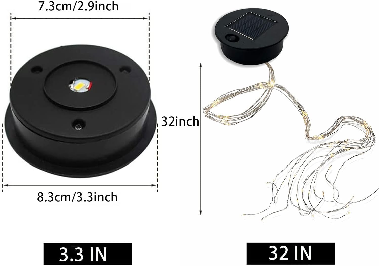 Thumbnail 2 de Solar Watering Can Replacement Top 32in LED