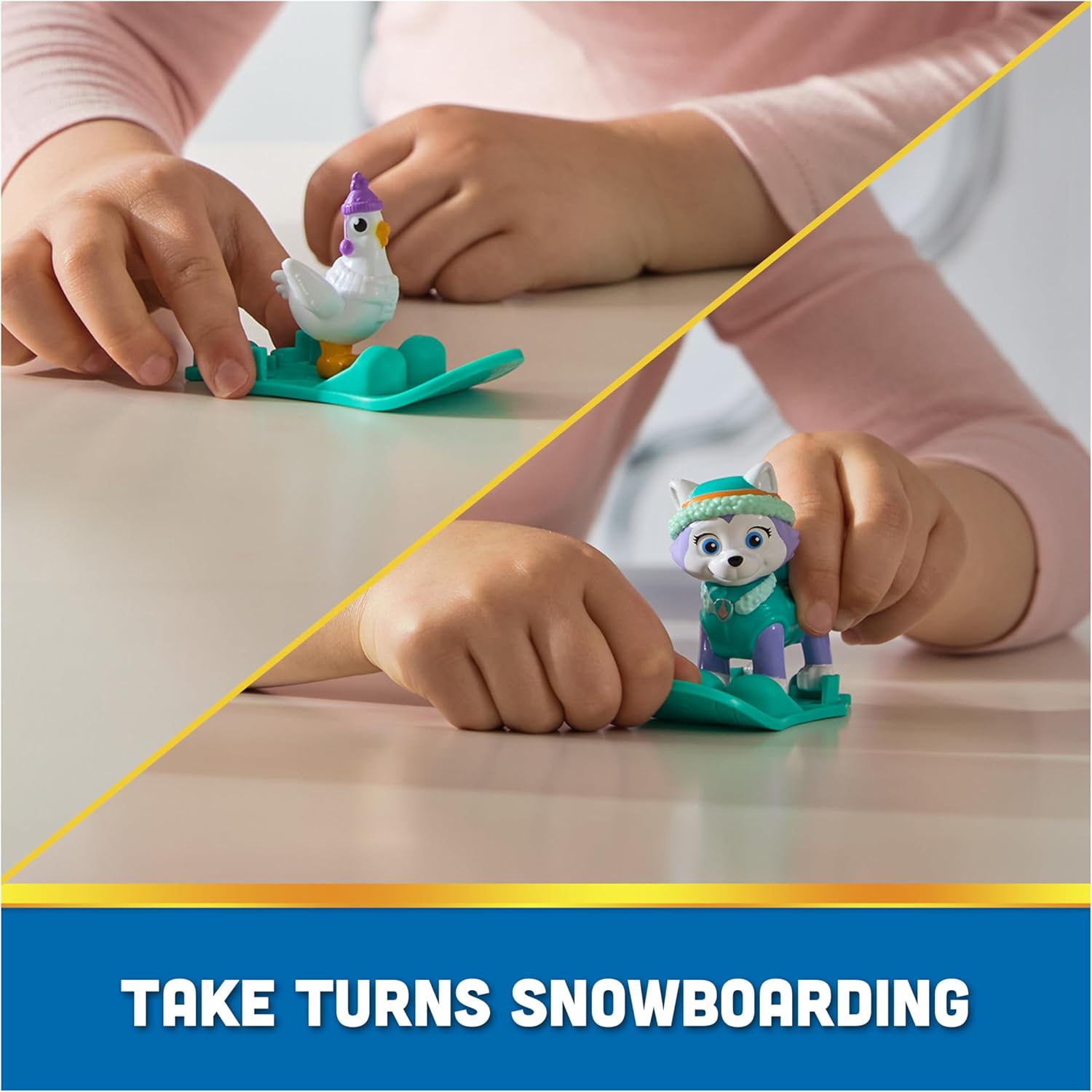 Detalle de Paw Patrol Everest Deluxe Snowmobile with Projectile Launcher