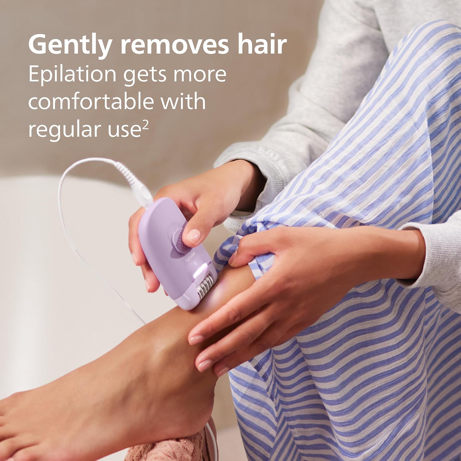 Thumbnail 3 de Philips Epilator Series 4000 BRE257/00: 3-in-1 Corded Hair Removal for Body and Bikini