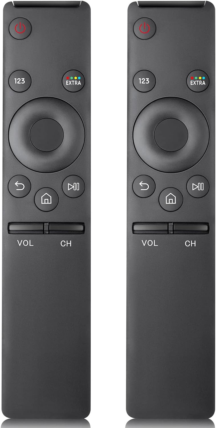 Detalle de Universal Samsung TV Replacement Remote (Pack of 2) for Frame, Serif, Curved QLED & Smart TVs