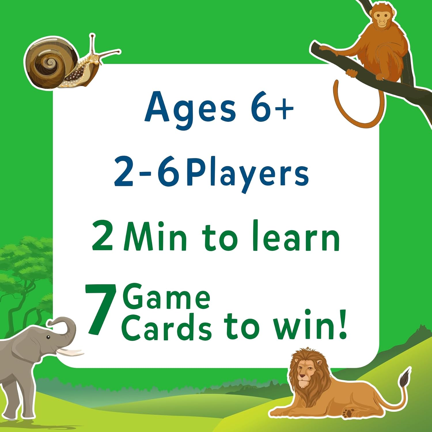 Thumbnail 5 de Skillmatics Guess in 10 Animal Planet Card Game 🃏