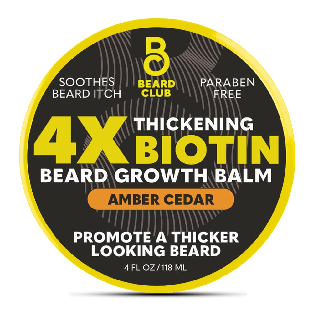 The Beard Club Biotin Beard Balm - 4 oz