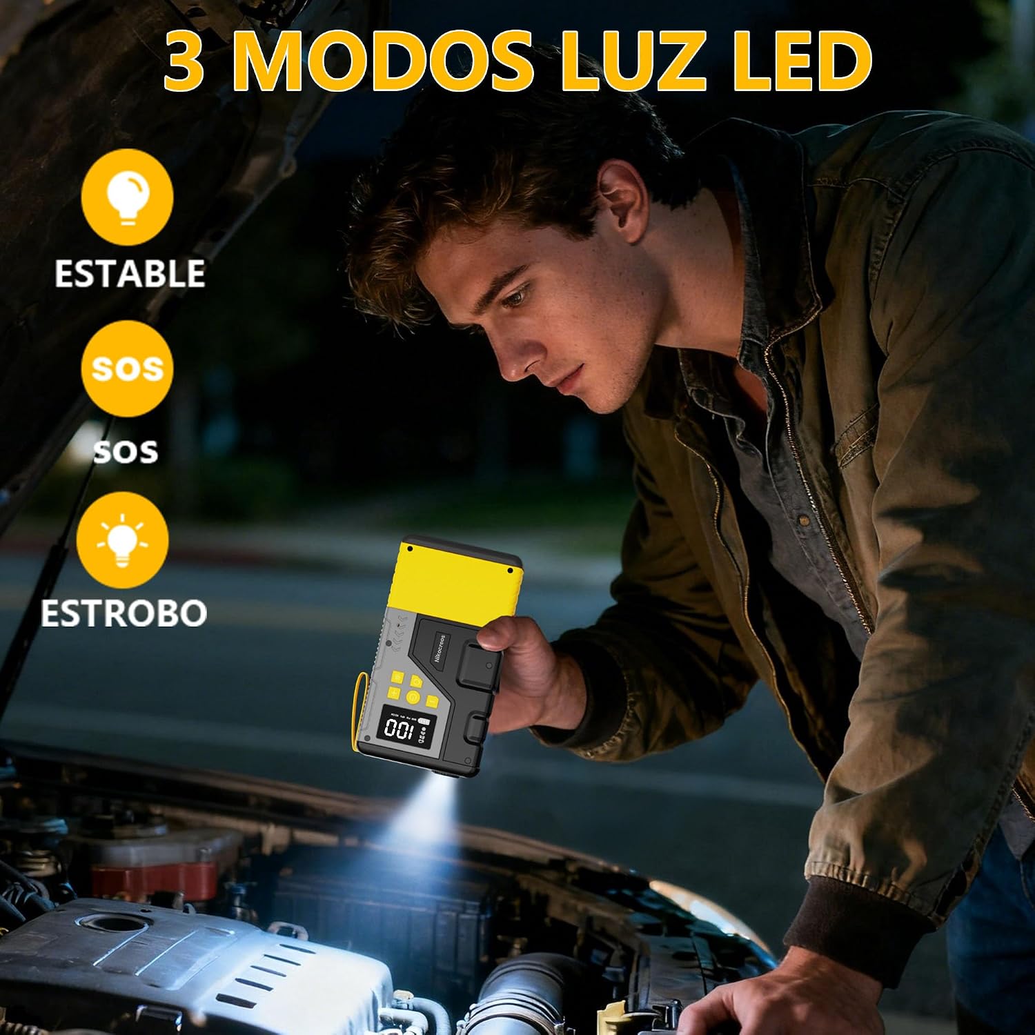 Thumbnail 5 de Iniciador portátil 3000A con compresor