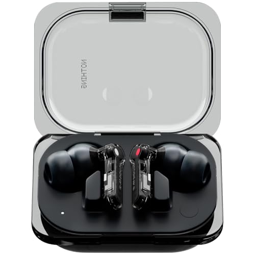 Detalle de Nothing Ear (a): Auriculares inalámbricos con Cancelación de Ruido Inteligente y ChatGPT integrado