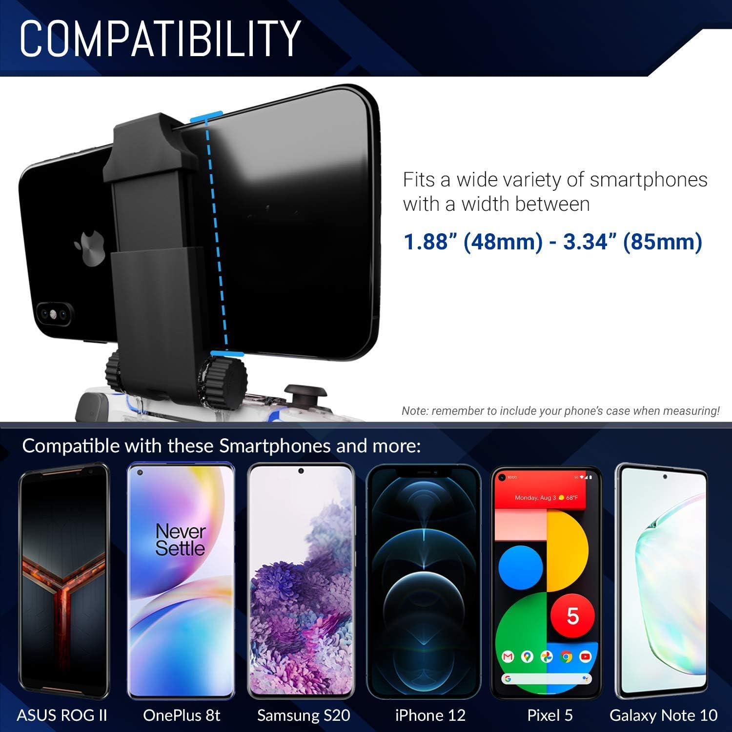 Thumbnail 5 de Orzly PS5 Mobile Gaming Clip: morsetto regolabile per controller PS5