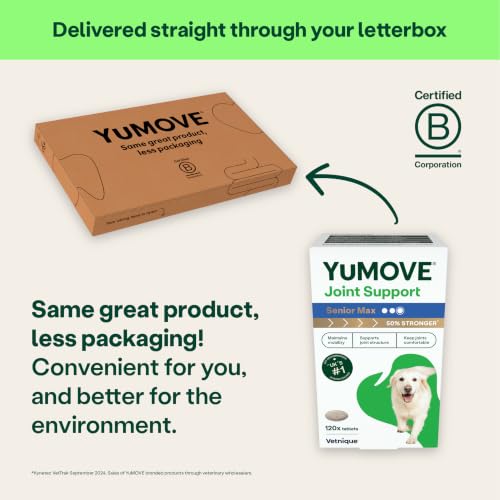 Thumbnail 9 de YuMOVE Max Strength Joint Supplement for Senior Dogs (120 Tablets)