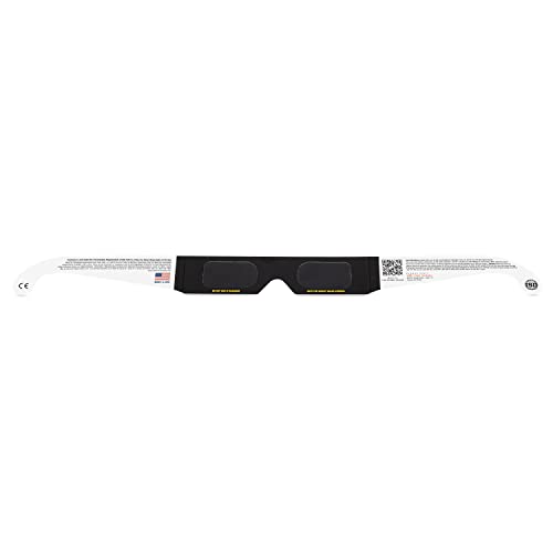 Detalle de Lunettes Éclipse Solaire – Lot de 5, ISO 12312-2 & CE, protection oculaire fiable
