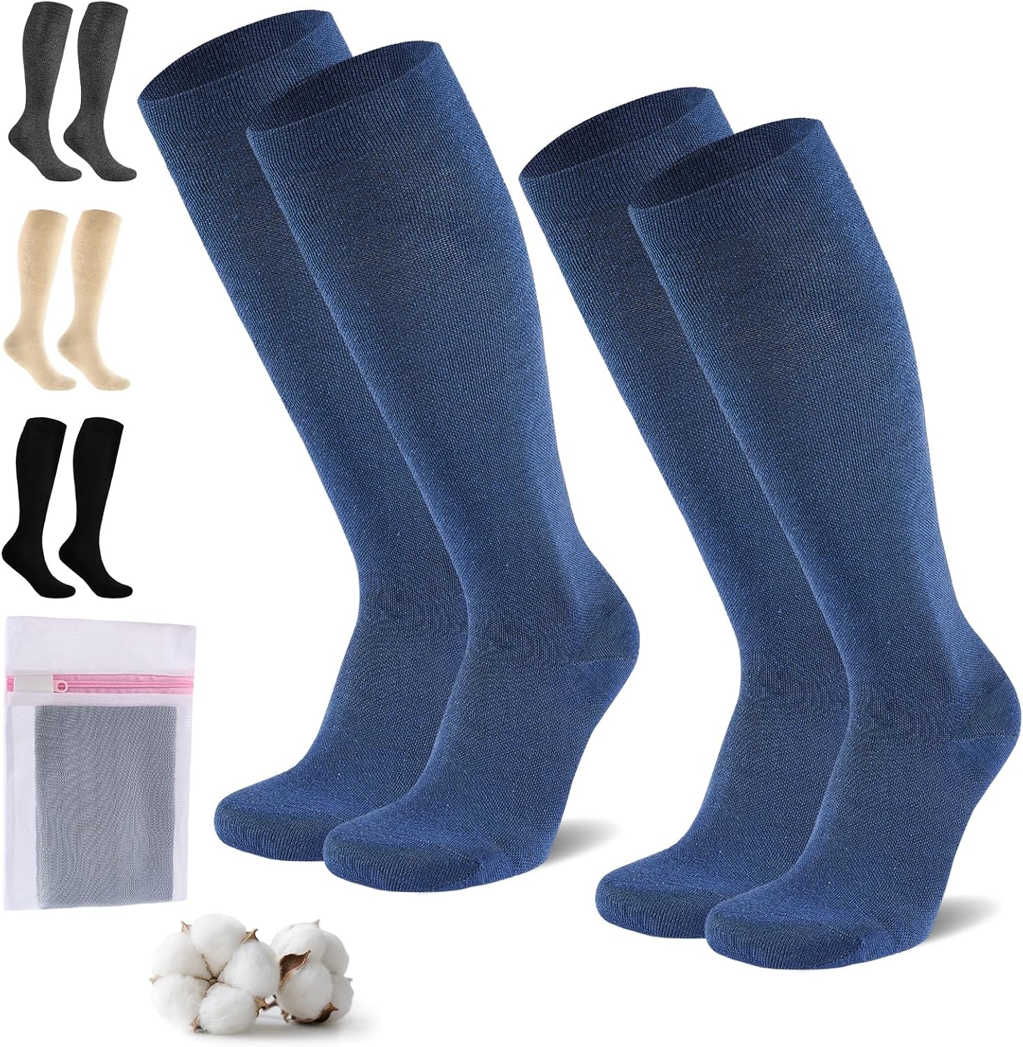 Detalle de Niofind 15–20 mmHg Compression Socks for All-Day Comfort