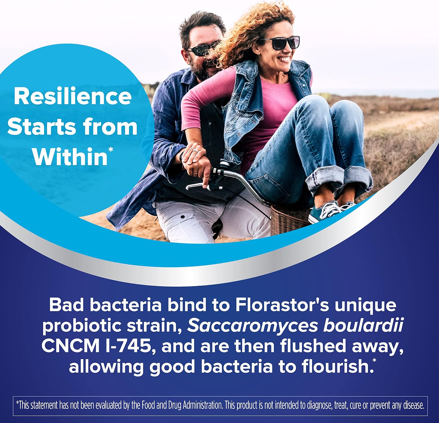Detalle 2 de Florastor Probiotic Capsules, 20 Capsules