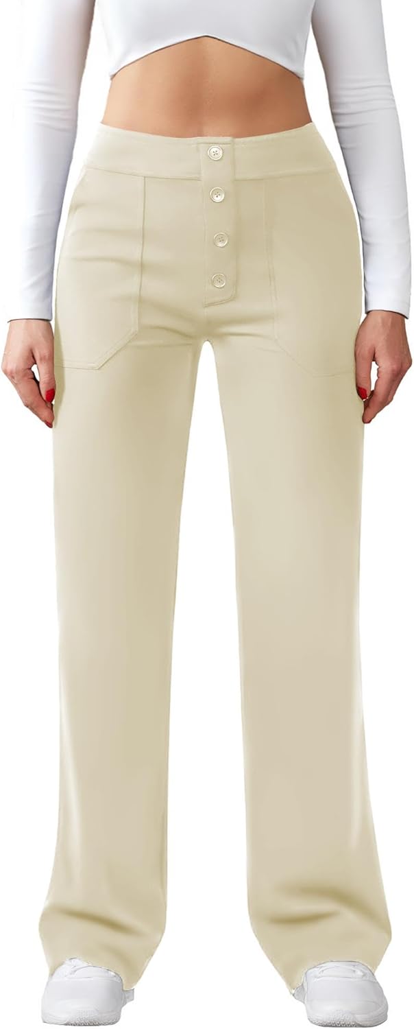 Thumbnail 6 de Friptspyg Women's High Waist Wide Leg Trousers: Comfort meets versatile style