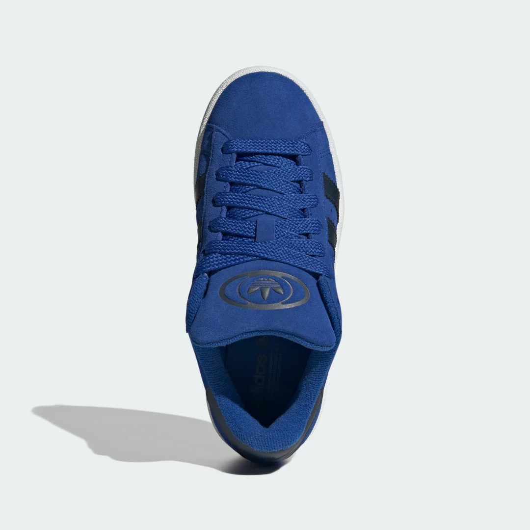Detalle de Adidas Campus 00s en azul: ficha de compra para la vida cotidiana
