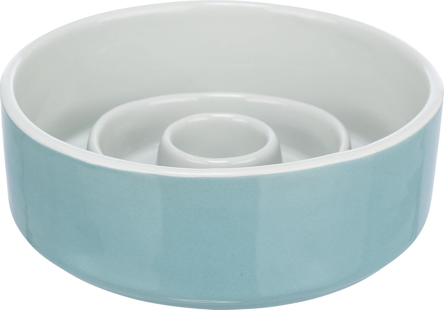 Detalle de Trixie Slow Feeding Comedero Cerámica 0,45 l 🍽