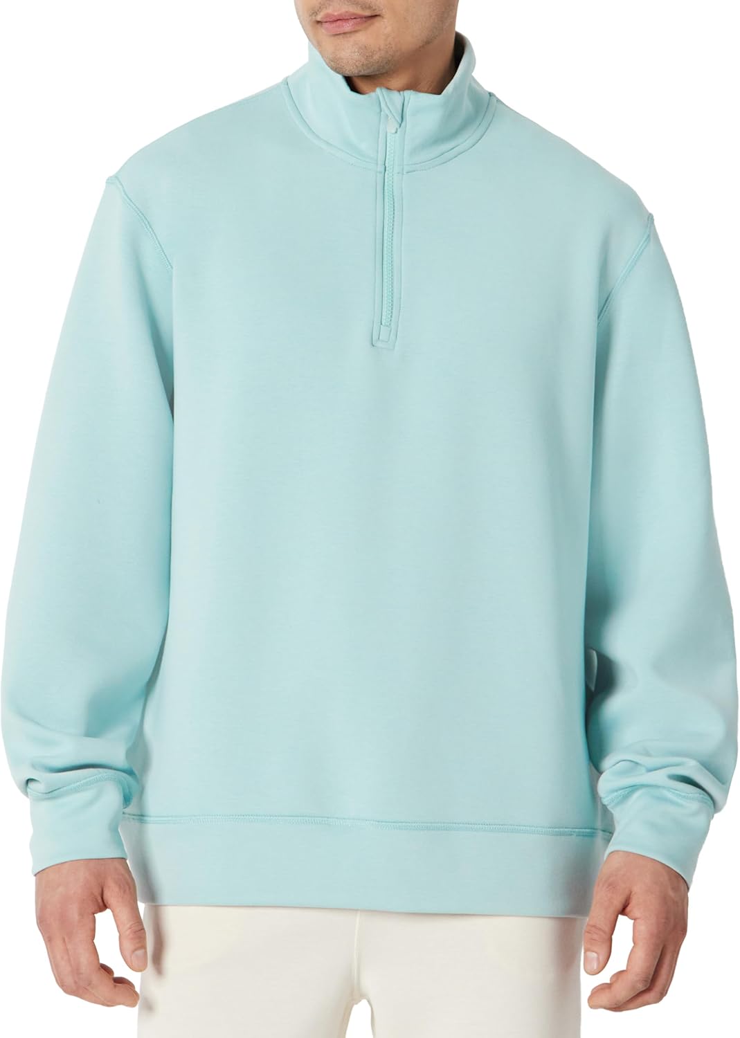 Thumbnail 5 de Amazon Essentials Men’s Active Sweat Quarter-Zip Relaxed-Fit Pullover