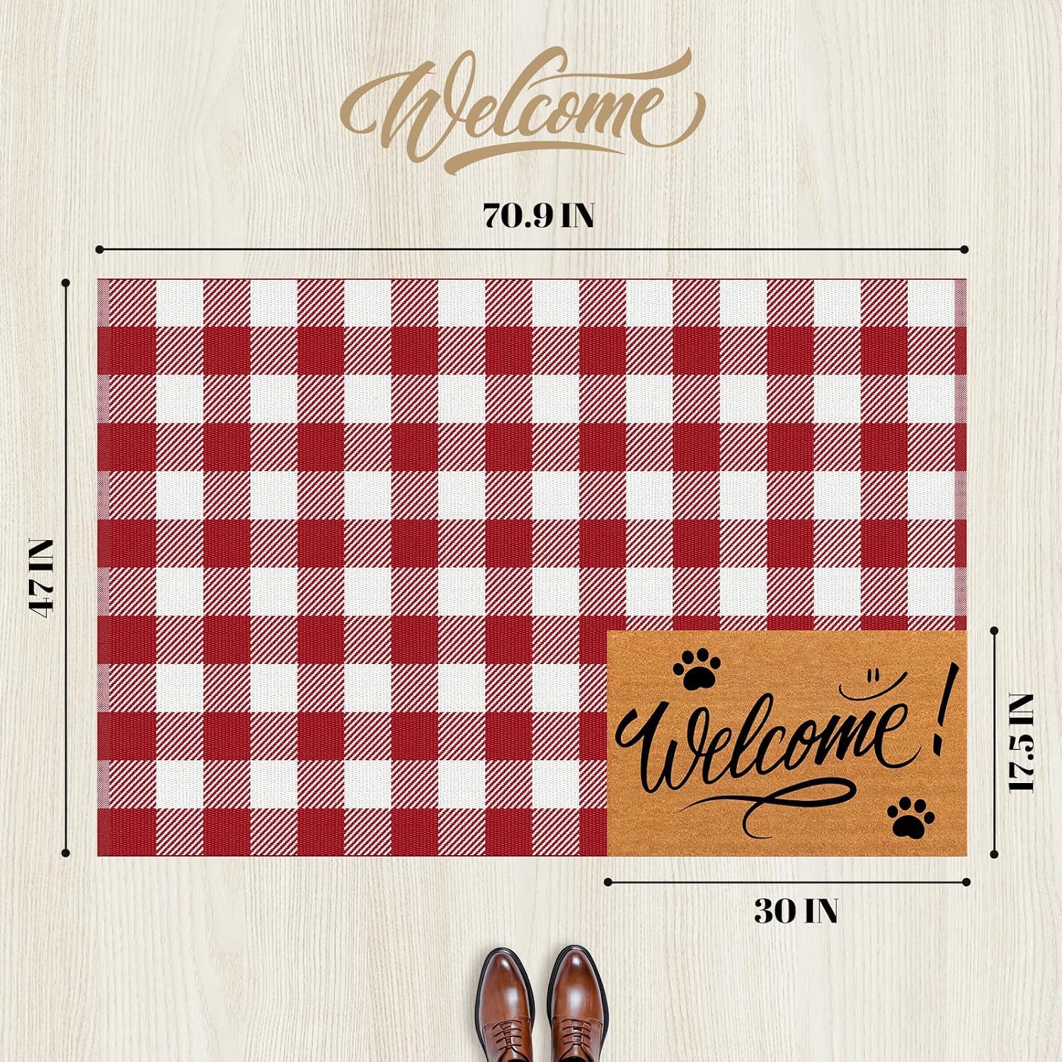 Detalle 2 de SofterCharm Outdoor Area Rug, 4' x 6