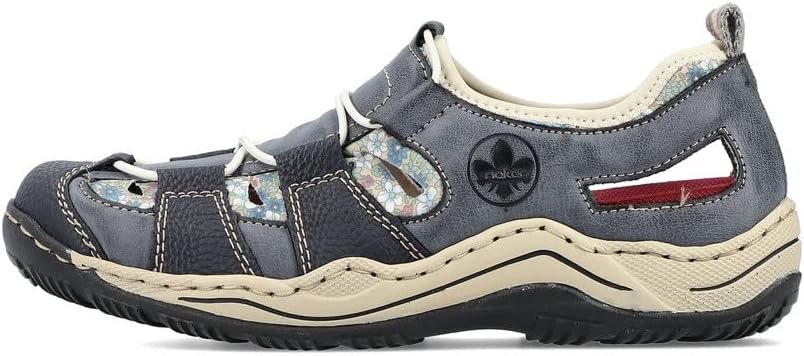 Thumbnail 5 de Rieker Damen Slip-On Sneaker L0539 – bequeme Halbschuhe mit herausnehmbarer Innensohle