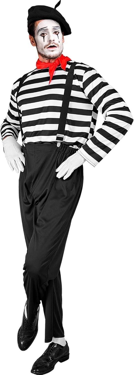 Thumbnail 3 de W WIDMANN MILANO Party Fashion Pantomime-Kostüm für Herren – Komplett-Outfit für Karneval & Mottoparty
