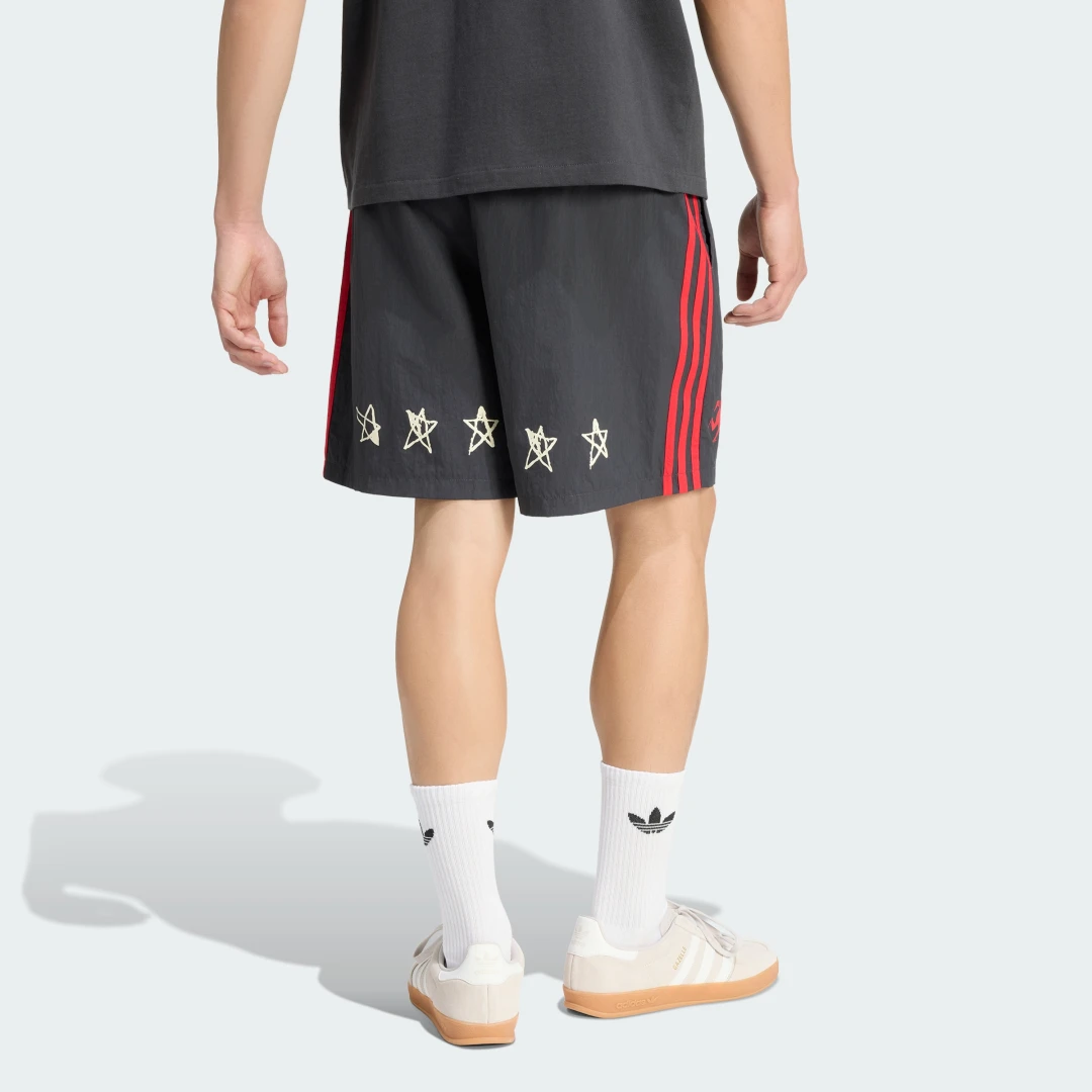 Thumbnail 1 de Pantalón corto estampado Originals One World de Adidas (negro)