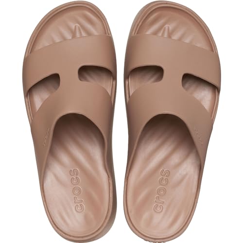 Thumbnail 3 de Crocs Women's Getaway Platform H-Strap in Latte (8 UK) – Lightweight Comfort for Everyday Wear