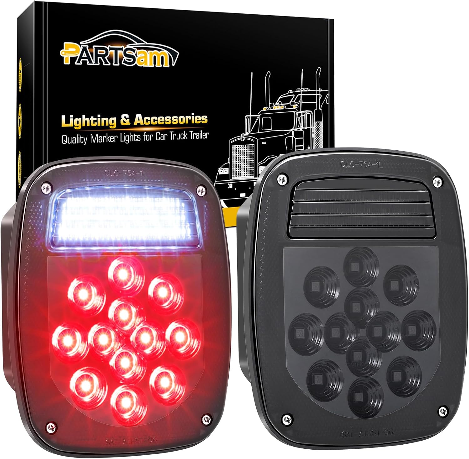 Partsam LED tail lights 33 LEDs