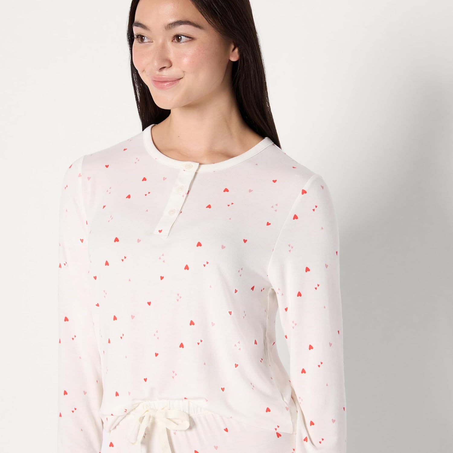 Thumbnail 2 de Pigiami con piedi Amazon Essentials x Sofia Grainge in cotone unisex bimbi, top e pantaloni a vita media