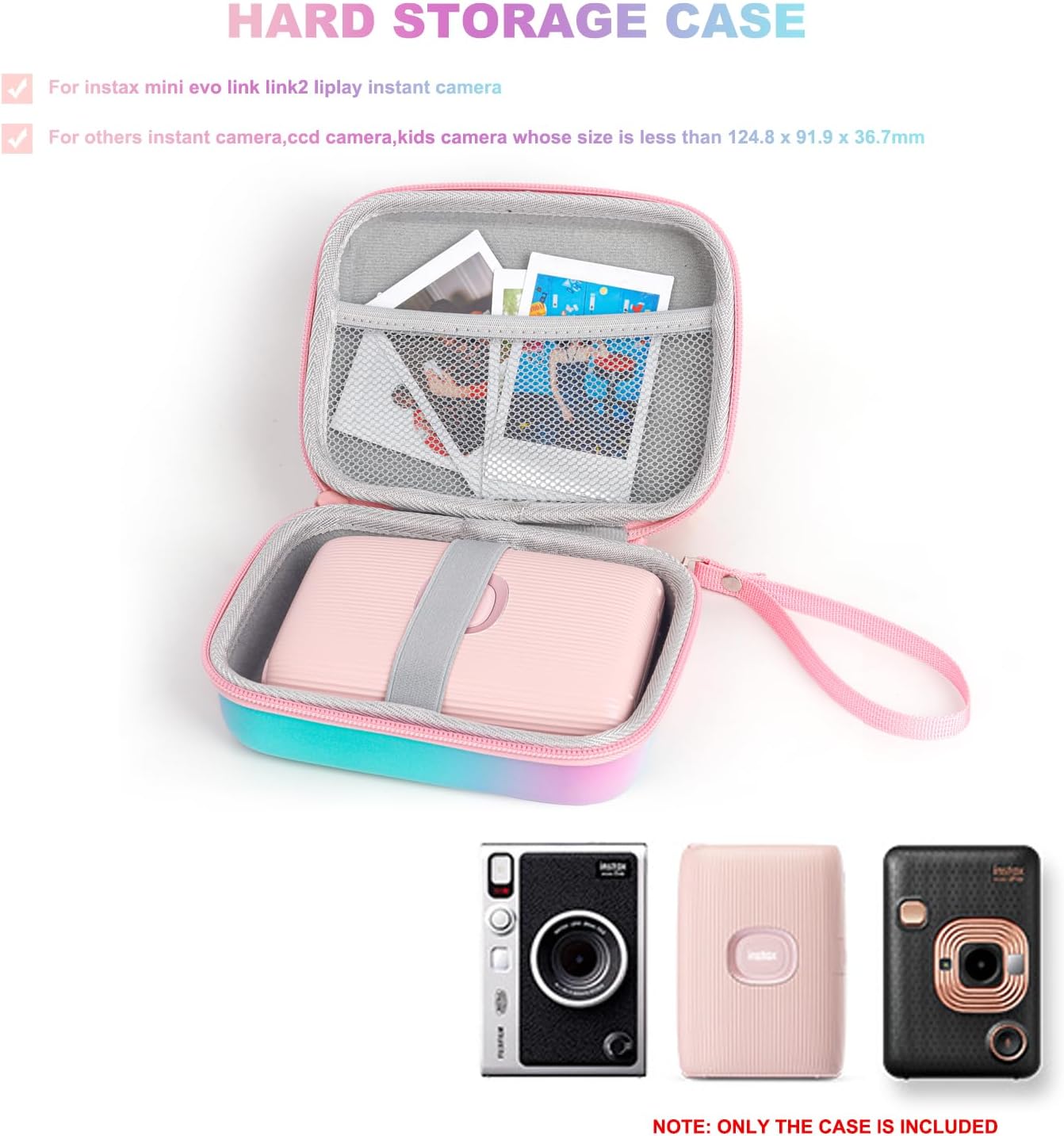 Detalle 2 de Kamera-Hartschalenkoffer für Instax Mini EVO