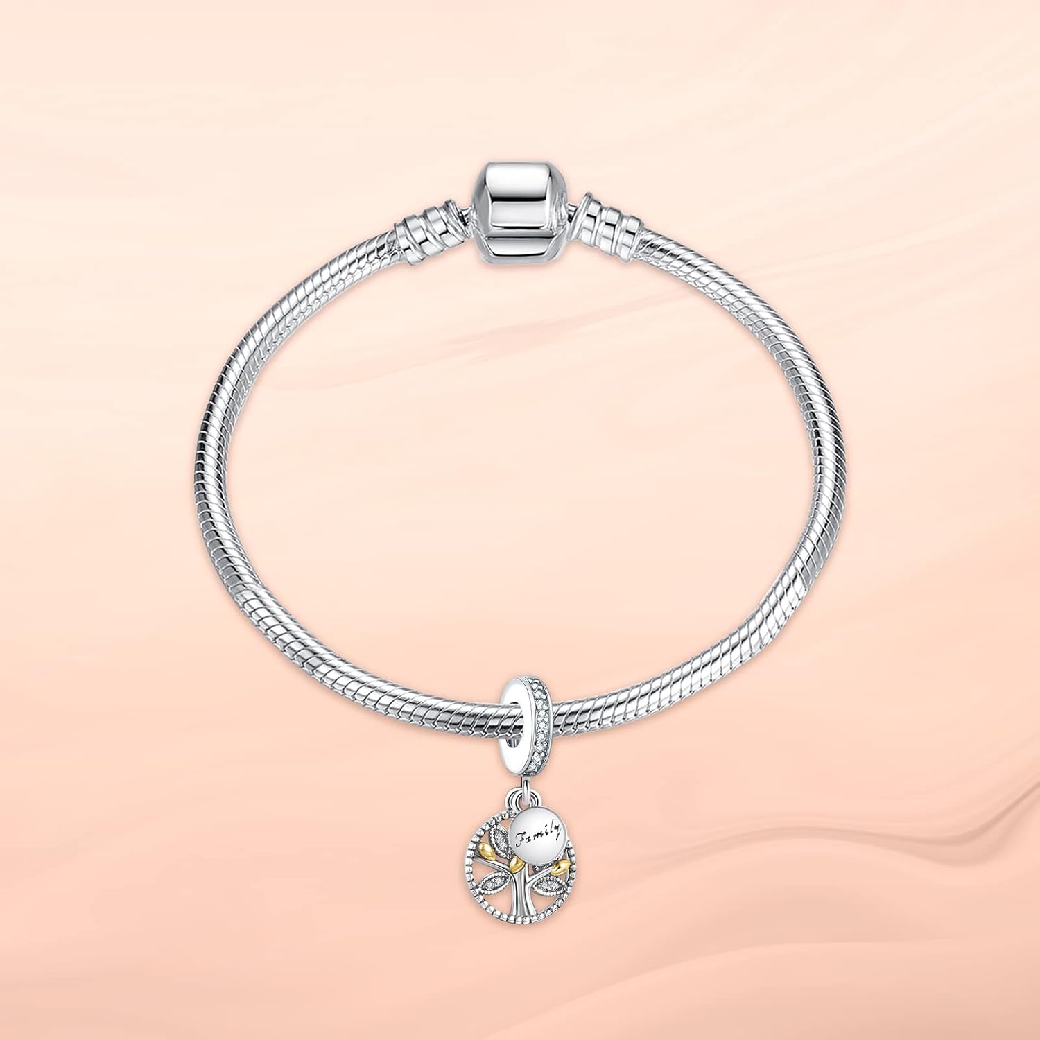 Thumbnail 1 de Annmors Charm 925 Silber Herz Hund für Damen ⚡