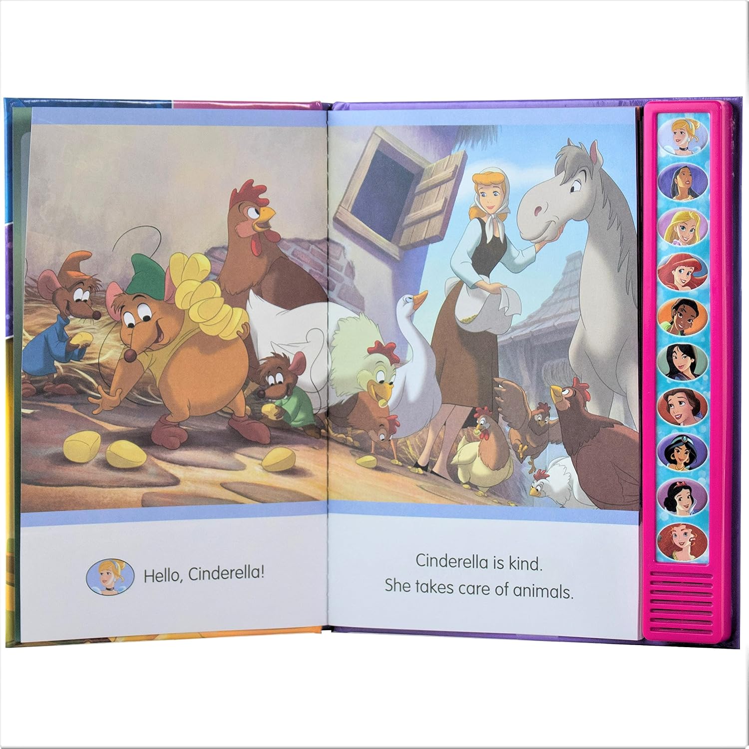 Detalle de Disney Princess I'm Ready to Read Princess Friends Sound Book