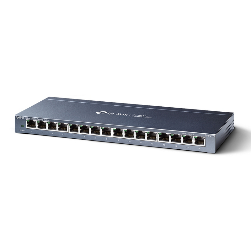 Detalle 2 de TP-Link TL-SG116 Switch 16 Puertos Gigabit 📡