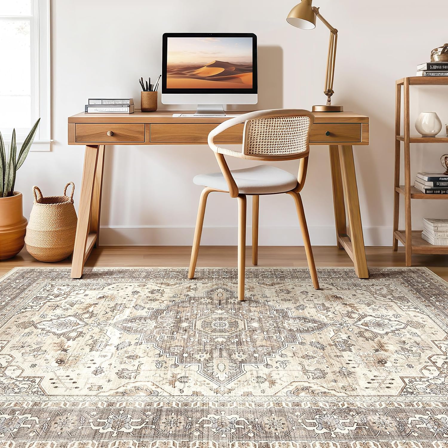 Thumbnail 6 de LOONGRUG 12x18 Washable Rug
