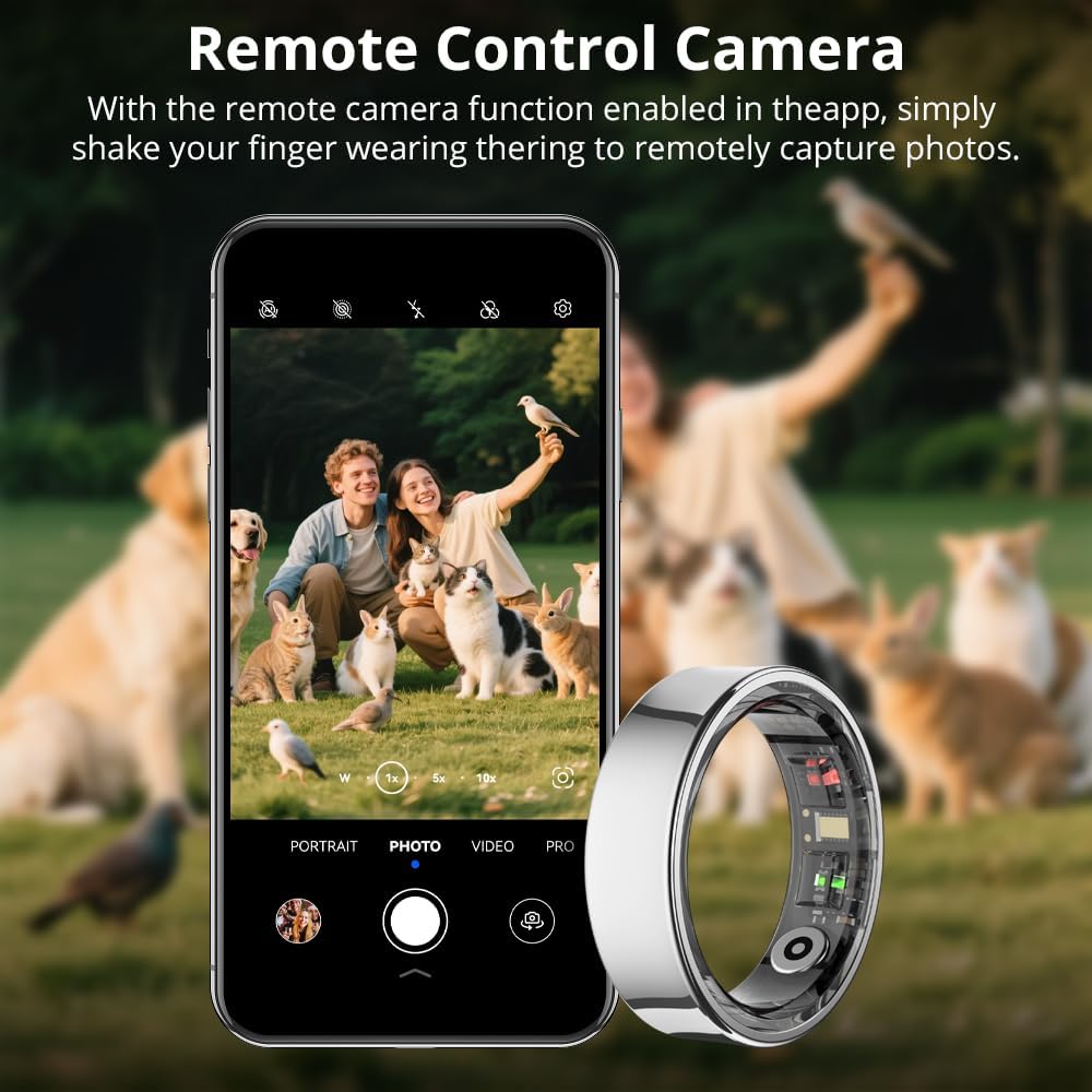 Thumbnail 6 de COLMI R09 Smart Ring for Women: Body Temperature, Sleep & Health Insights