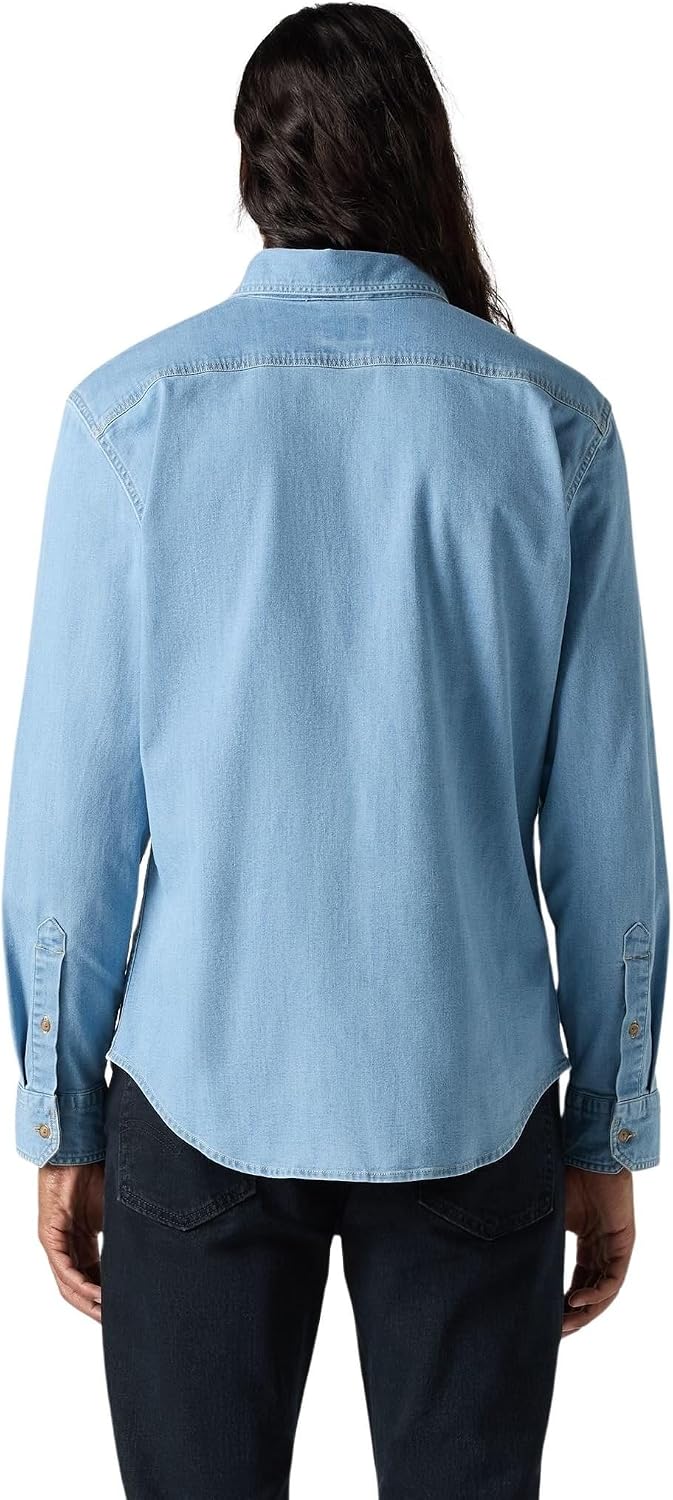Detalle de Levi's 86625 Battery Housemark Men's Slim-Fit Long-Sleeve Shirt