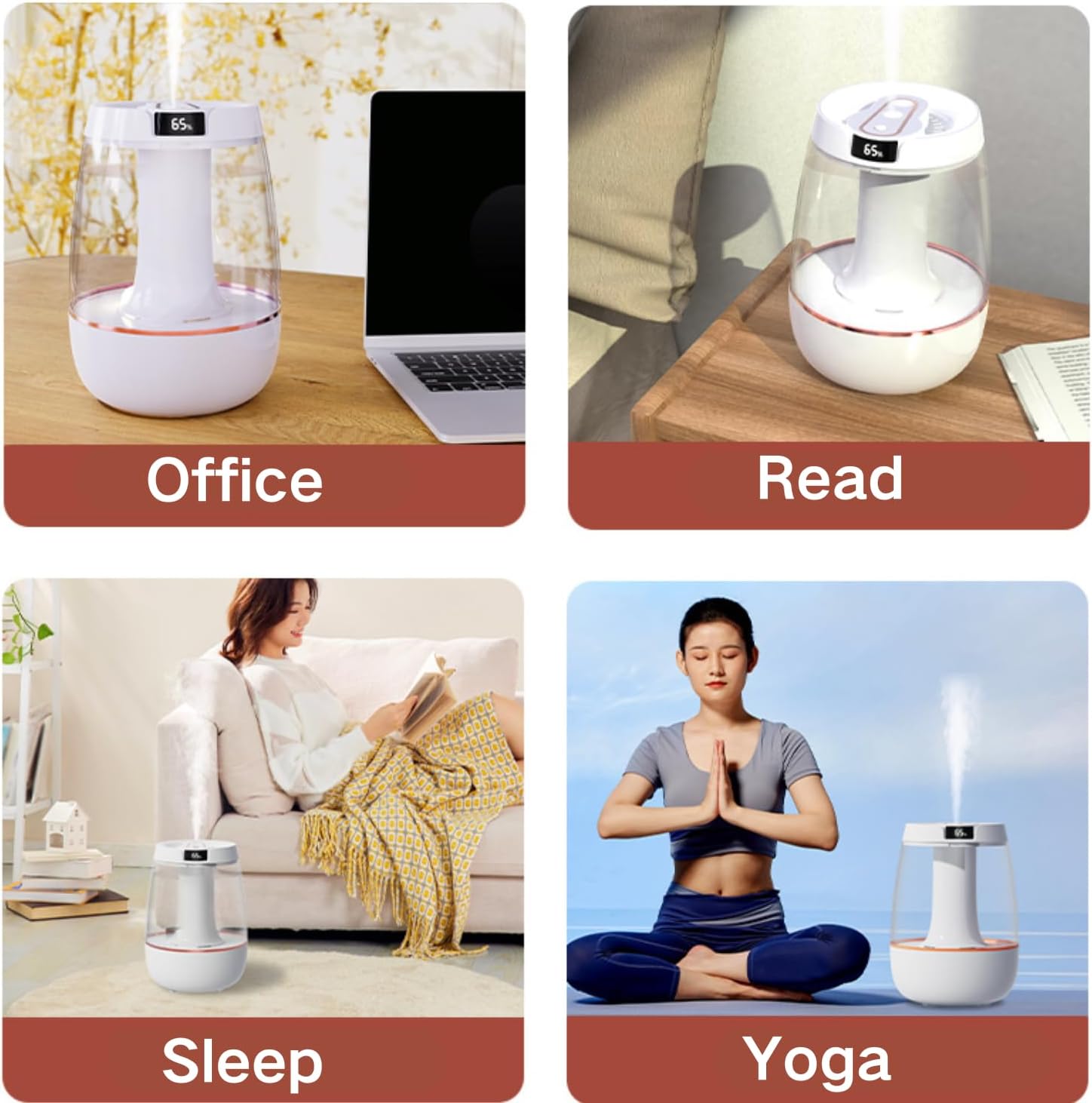Thumbnail 6 de BYONGCHO Humidifier 3L Cool Mist