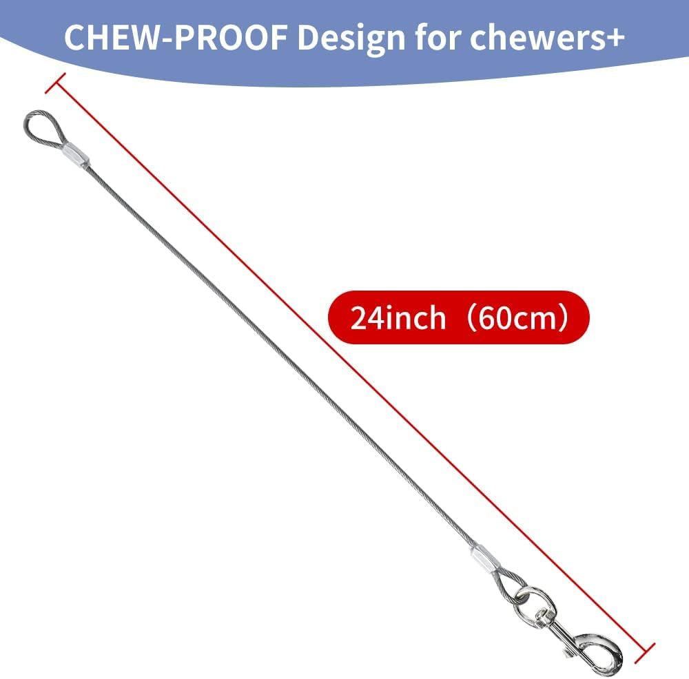 Detalle de Mi Metty chew proof leash extension 24in