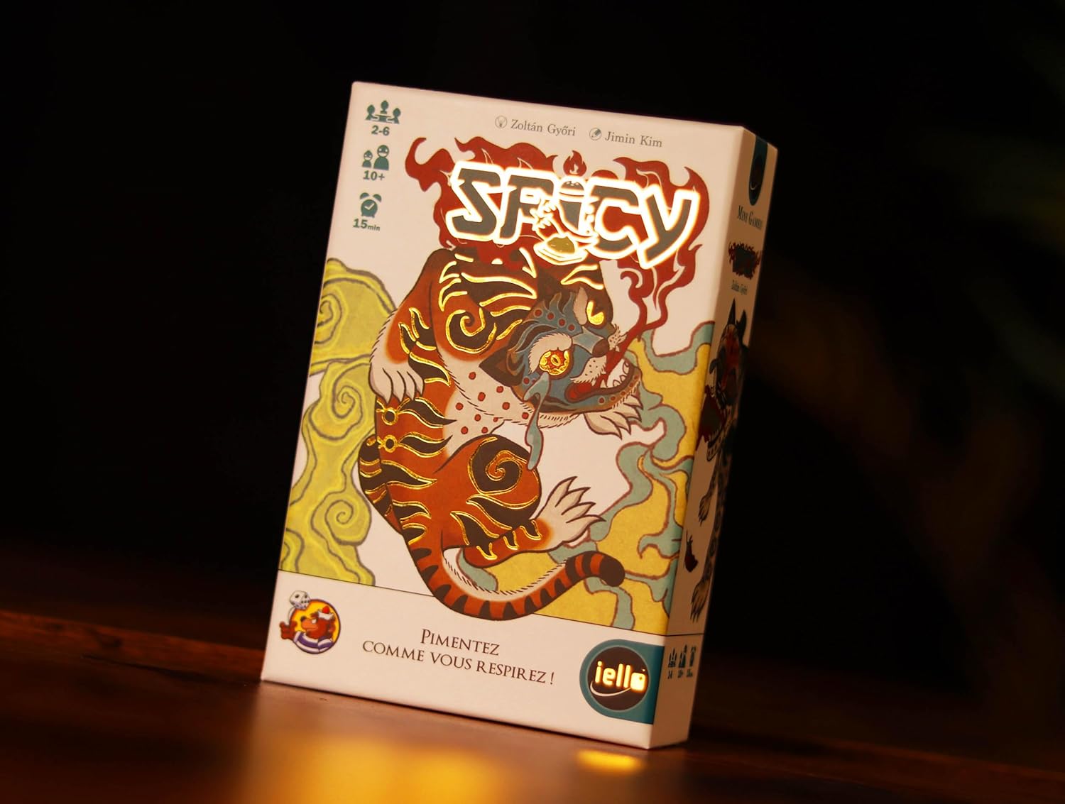 Thumbnail 1 de IELLO Mini Games Spicy — Jeu de Bluff et Défausse (Version Française)