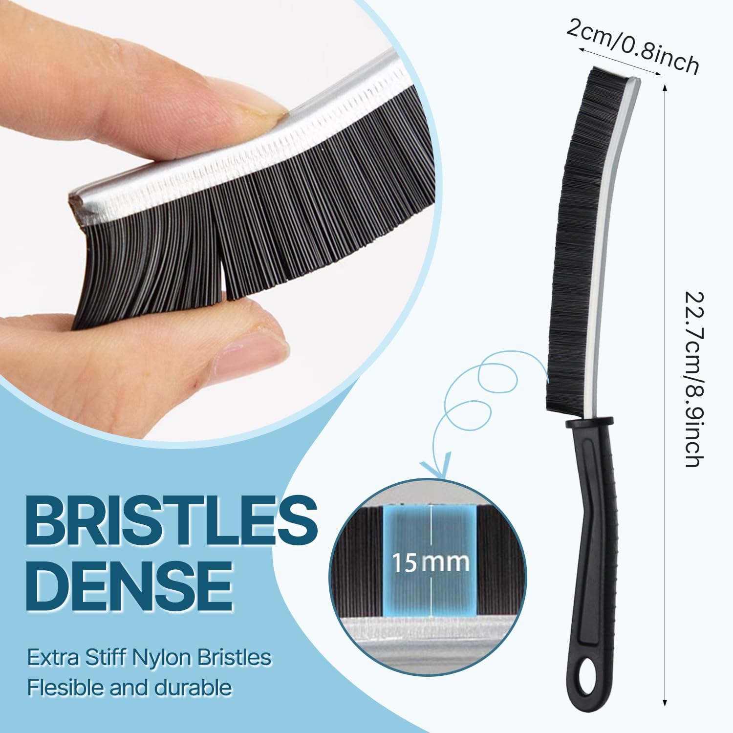 Thumbnail 3 de YIGAARUI Crevice Cleaning Brush 15° angle
