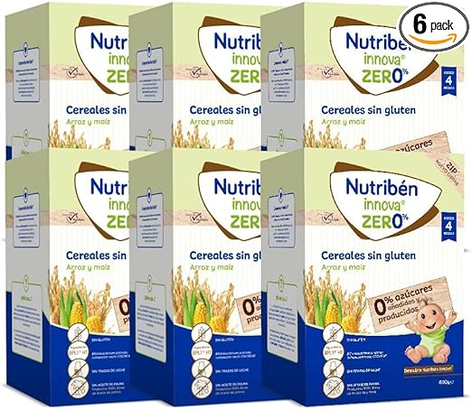 Nutribén innova ZERO Cereales Sin Gluten 🌾 Pack 6