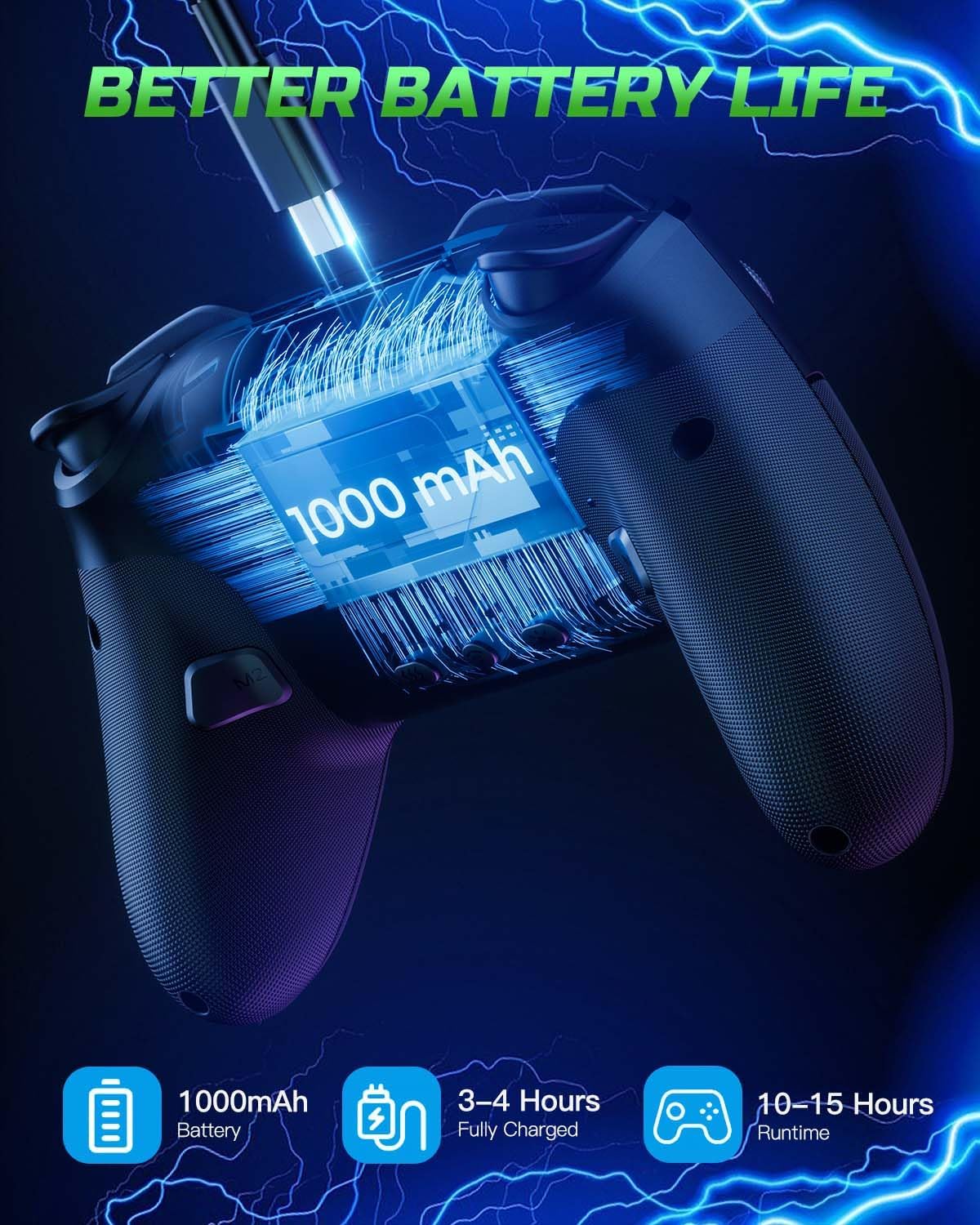 Thumbnail 4 de VOYEE Switch Controller 1000 mAh