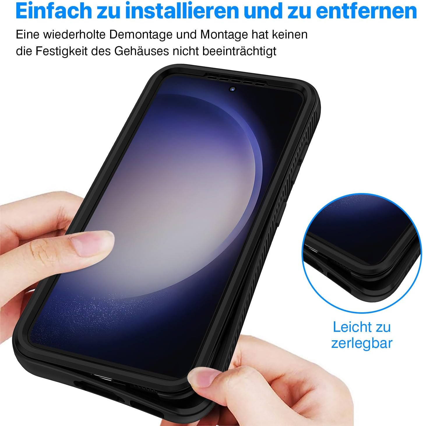 Thumbnail 6 de CENHUFO Hülle Galaxy S23 5G 360°