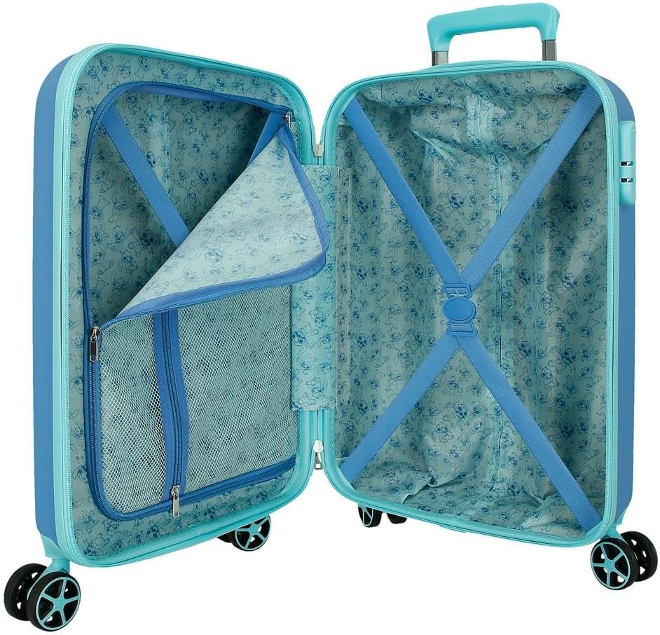 Thumbnail 4 de Valigia da cabina Joumma Disney Travelings with Stitch – ABS 36x55x20 cm, 32 L, 2,4 kg