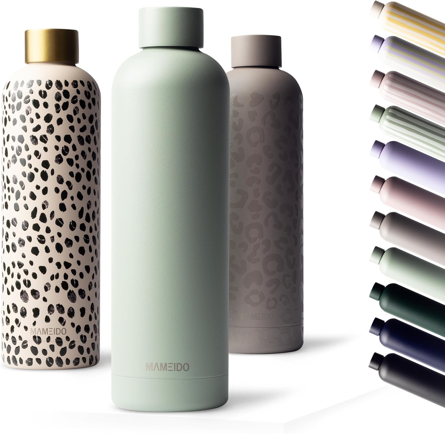 Thumbnail 5 de MAMEIDO Gourde isotherme 750 ml en inox « Femme Fatale » (double paroi, étanche, sans BPA)