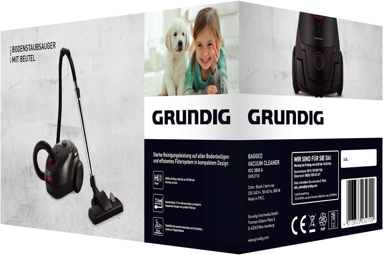 Thumbnail 4 de Grundig VCC 3850 A 800 W 🧹